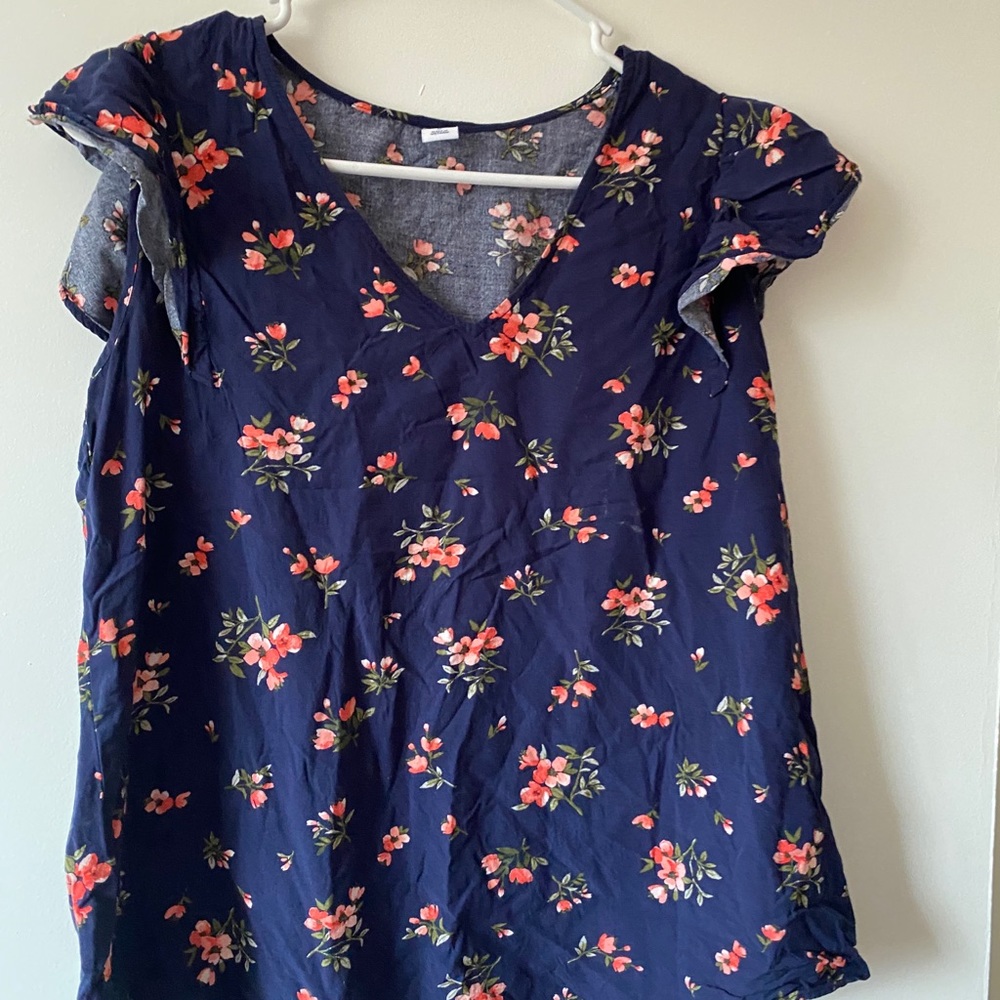 Flowery Blouse Shirt